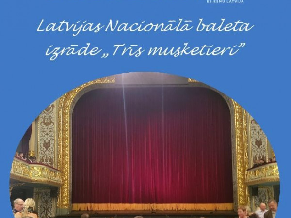 Latvijas Nacionālā baleta izrāde „Trīs musketieri”